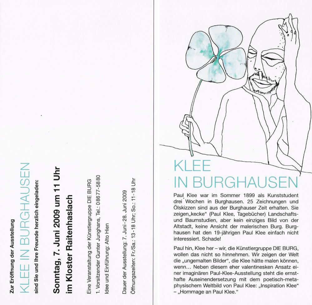 Einladung Burghausen